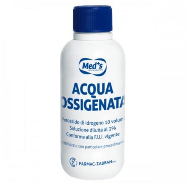 Hydrogen Peroxide Med is a chemical compound (hydrogen peroxide solution diluted to 3%) recommended for disinfection and thorough cleaning of dirt and bacteria.