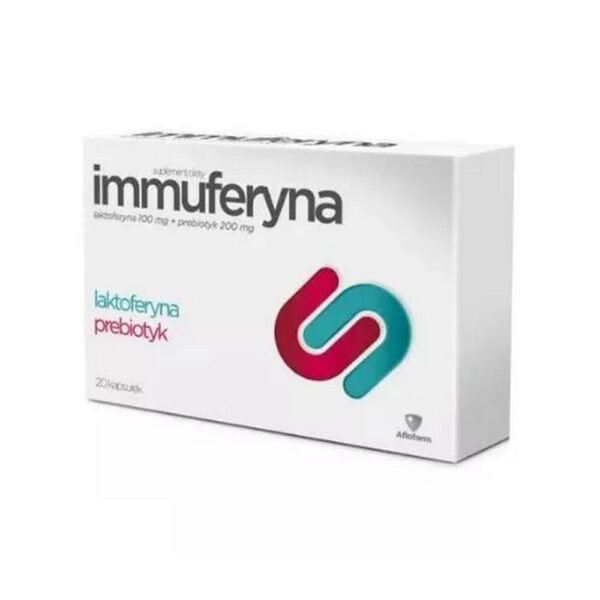Immuferin is a dietary supplement intended to supplement the daily diet with inulin and lactoferrin.