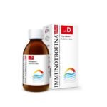 Immunotrophin Plus vit. D is a dietary supplement in the form of a liquid containing: beta-glucan, arginine, B vitamins, vitamin D and iodine.