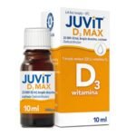 Juvit D3 Max 20,000 IU is a medicinal product containing vitamin D3 (cholecalciferol).