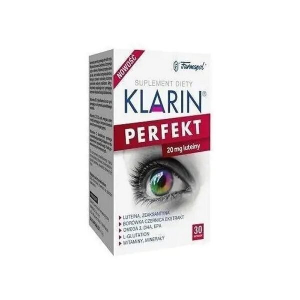 Klarin Perfekt nourishes the eye and supports the protection of all its structures.