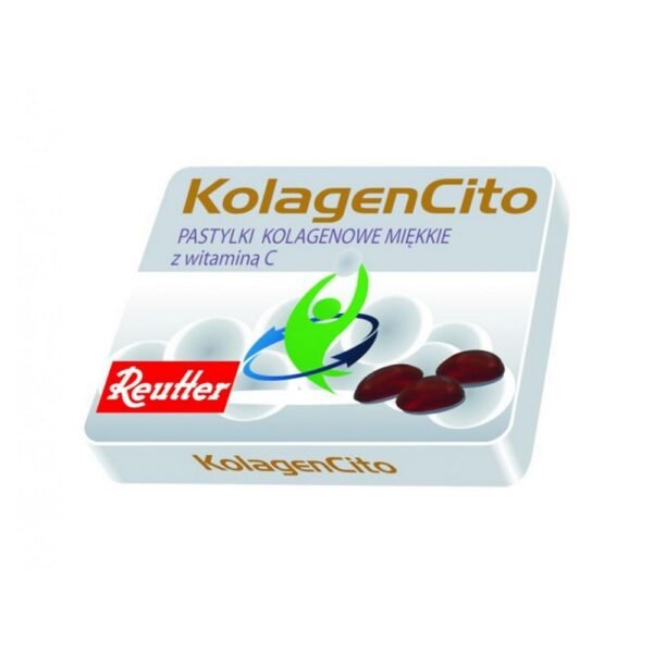 KolagenCito contains high-quality ingredients: collagen, which is an extremely important building component of connective tissue, and vitamin C.