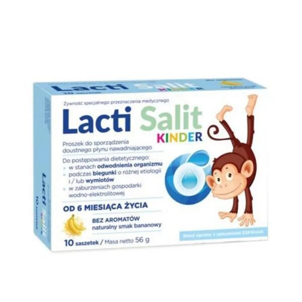 The product is intended for the preparation of oral rehydration liquid, the composition of which complies with the recommendations of ESPGHAN (European Society of Pediatric Gastroenterology, Hepatology and Nutrition).