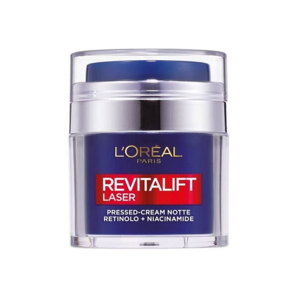 Crema notte con retinolo + niacinamide, 2 ingredienti che aiutano a combattere i segni dell'età come le rughe profonde e la grana irregolare della pelle.