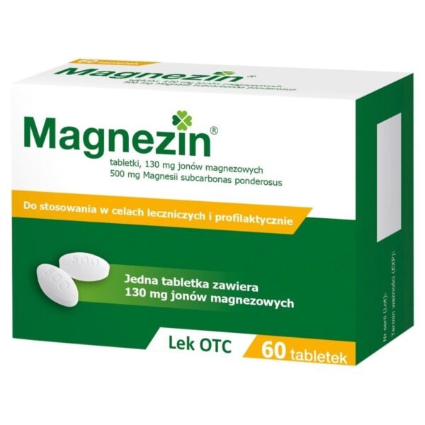 Magnesin replenishes magnesium deficiency in the body, which occurs as a result of long-term use of a diet low in this microelement, but rich in saturated fatty acids, or caused by its excessive loss in various diseases.