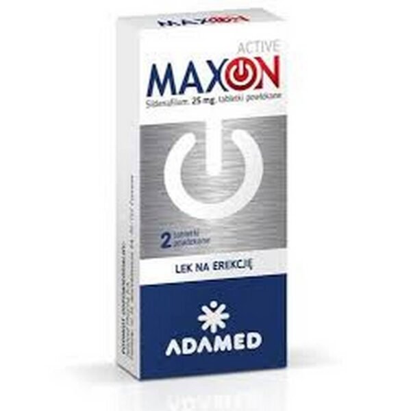 Maxon Active is an over-the-counter drug intended for the treatment of erectile dysfunction in adult men, that is, impotence.
