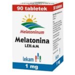 1 tablet of Melatonin LEK-AM contains 1 mg of melatonin and excipients: microcrystalline cellulose, magnesium stearate, colloidal anhydrous silica.