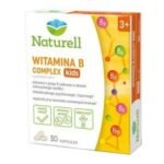 Naturell Vitamin B Complex kids is a comprehensive preparation developed for children over 3 years of age, containing key B vitamins: B1, B2, B6, B12 and folate