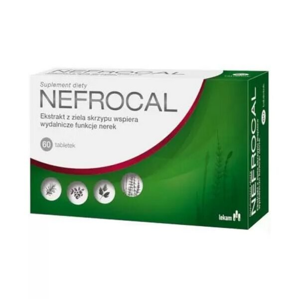 Nefrocal - a dietary supplement supporting the functioning of the urinary system and kidneys. The product is intended for adults