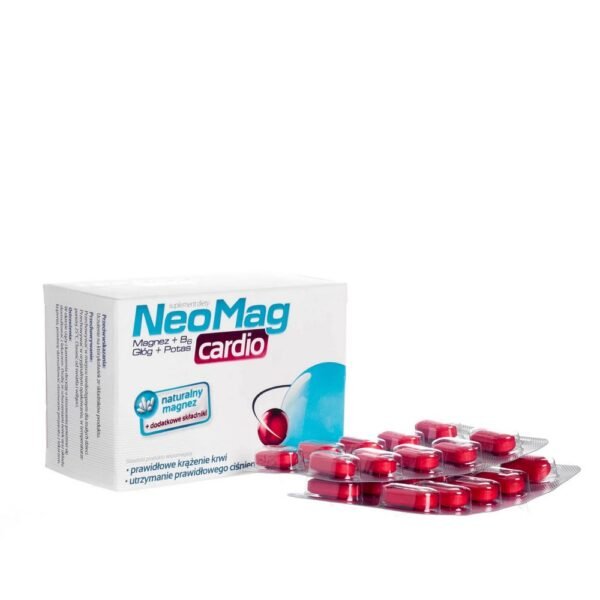 Neomag Cardio is a comprehensive nutritional supplement for people who want to take care of their heart.
