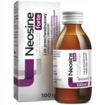Neosin 250 mg/5 ml syrup is an antiviral drug for children and adults suffering from respiratory infections.