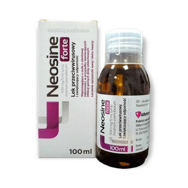 Neosin forte syrup is an antiviral drug for children and adults suffering from respiratory infections.