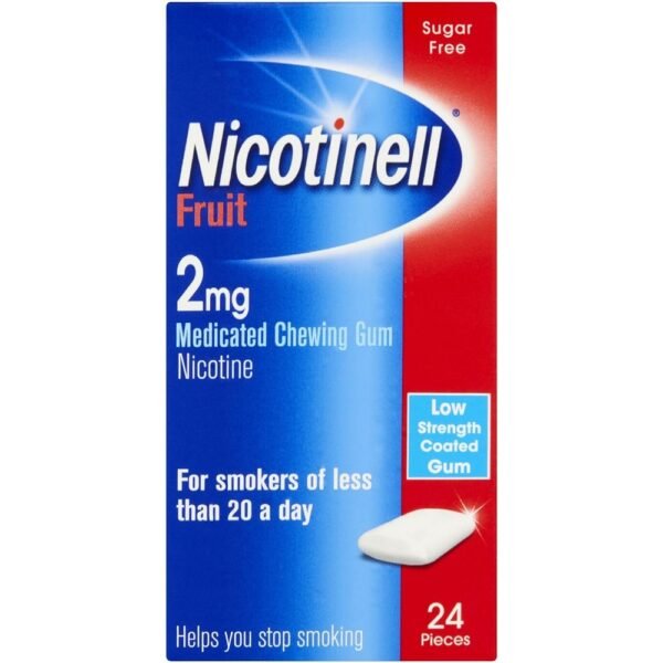 Use Nicotinell nicotine gums throughout the day to help relieve nicotine cravings and to help you quit smoking.