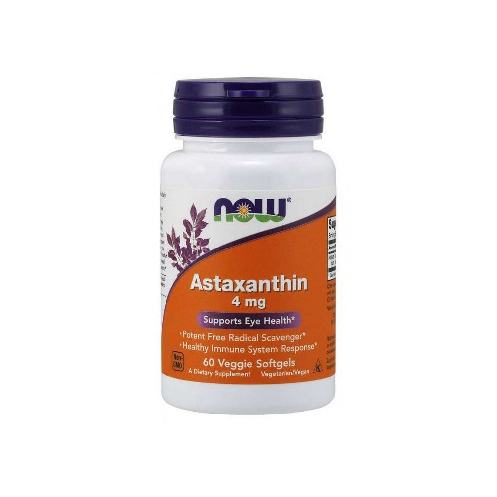 now foods astaxanthin astaxanthin 4 mg 90 caps Grâce à ses propriétés antioxydantes, elle agit également sur le cerveau et le système nerveux central.