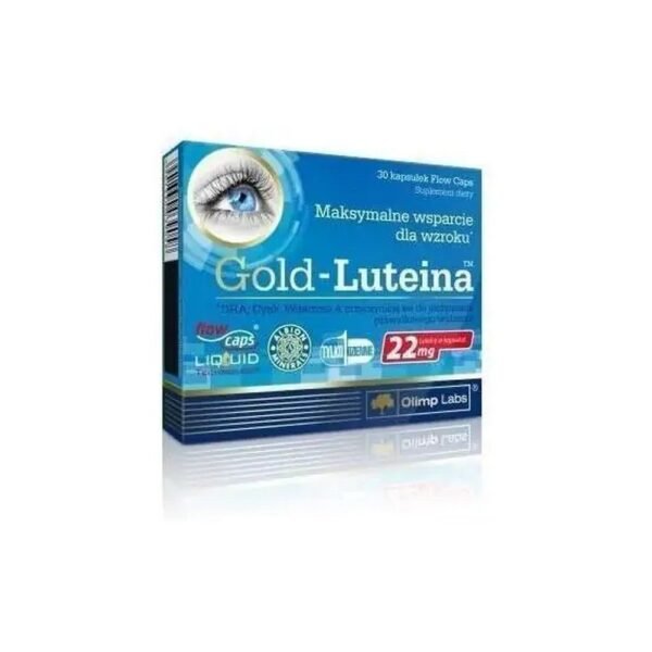 Eye strain from prolonged screen use - Olimp Gold Lutein 30 caps