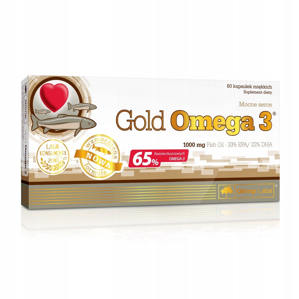 olimp gold omega 3 65 1000 mg 90 capsules Gold Omega 3 is a dietary supplement containing Omega-3 fatty acids in softgel form.