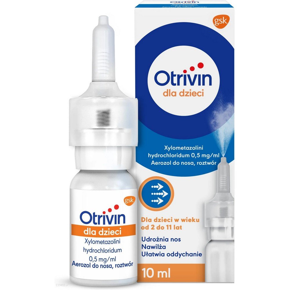 otrivin for children 05 mgml nasal spray 10 ml Le spray nasal Otrivin pour enfants est un médicament local qui, en resserrant les vaisseaux sanguins, réduit la congestion et le gonflement de la muqueuse nasale ainsi que la quantité d'écoulement.