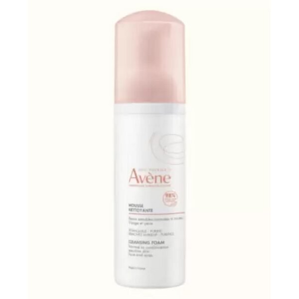 Avene Cleansing Foam is a cosmetic product designed to remove makeup, eliminates impurities and excess sebum.