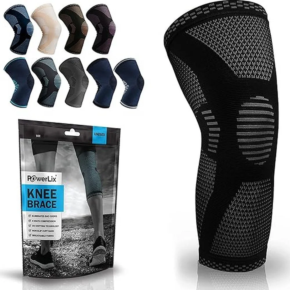 POWERLIX KNEE SUPPORT FOR WOMEN, MEN, KNEE SPORTS COMPRESSION BRACE
