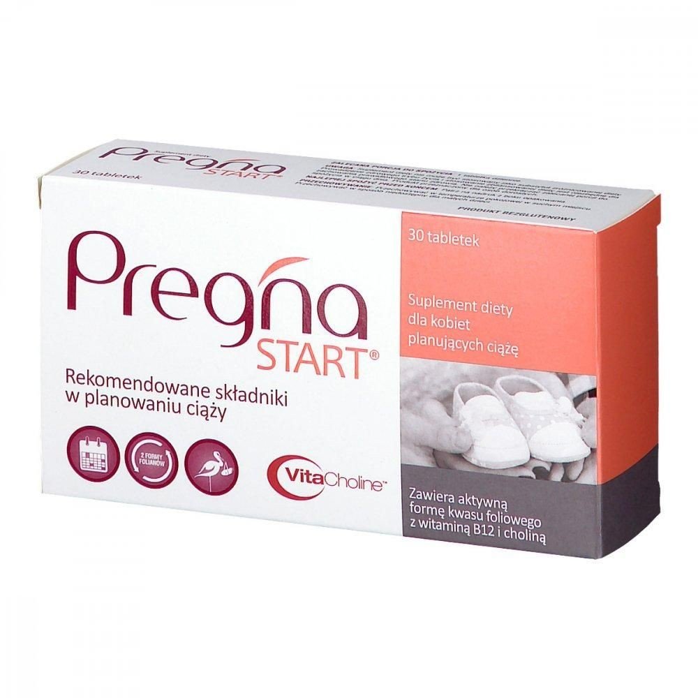 pregna start for planning pregnancy 30 tablets Pregna Start is a dietary supplement developed for women planning pregnancy: who want to maintain proper fertility and reproductive functions and properly prepare the body for pregnancy.