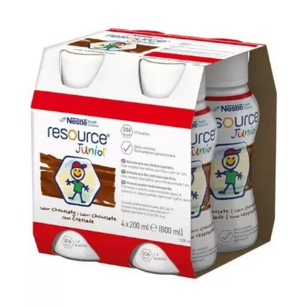 Resource Junior is food for special medical purposes and is a nutritionally complete, ready-to-drink product.