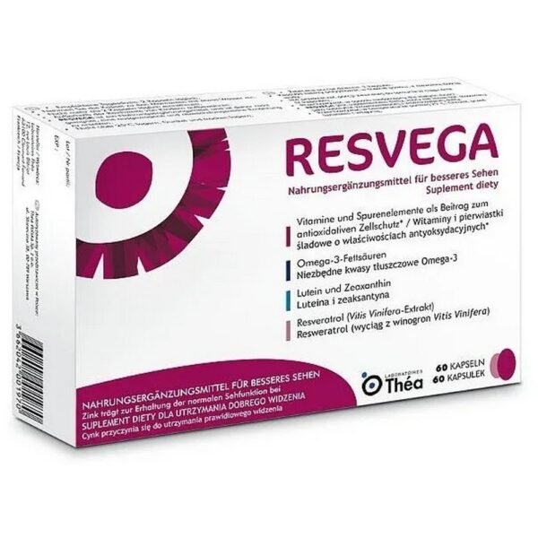 The ingredients of resvega contribute to maintaining proper vision.