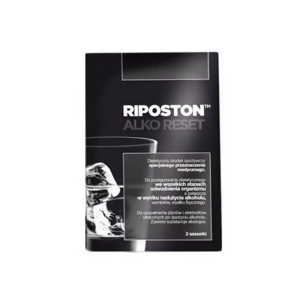 Ripostone is intended to hydrate the body after drinking alcohol or exercising.