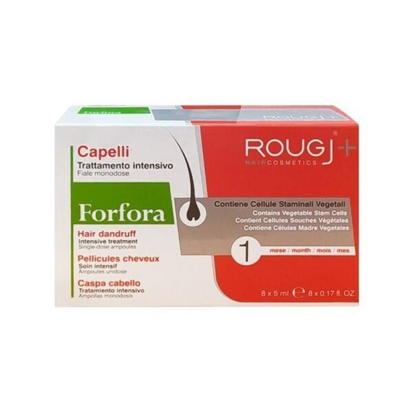 Intensive cosmetic treatment in single-dose vials specific for skin with dandruff problems.