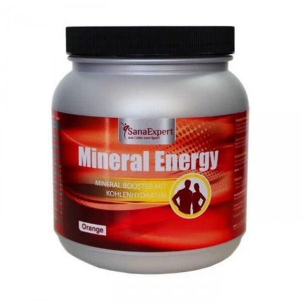 SanaExpert Mineral Energy is isotonic and convinces with its efficiency: 1,100 g of powder is enough for 22 liters of mineral energy drink.