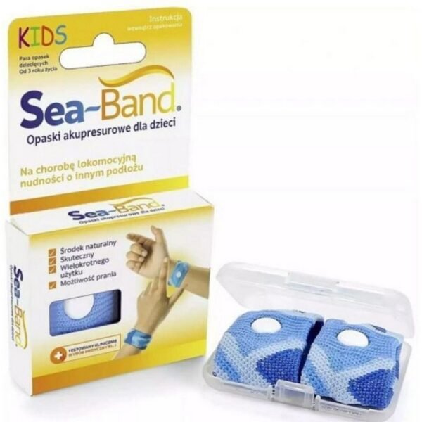 Acupressure anti-nausea bracelets for children effectively relieve symptoms of motion sickness.