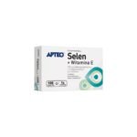 APTEO Selenium + Vitamin E is a dietary supplement containing selenium and vitamin E.