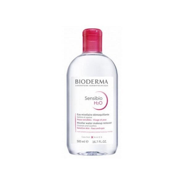 Bioderma Sensibio H2o is a micellar solution that cleanses and removes makeup from even the most sensitive and intolerant skin.
