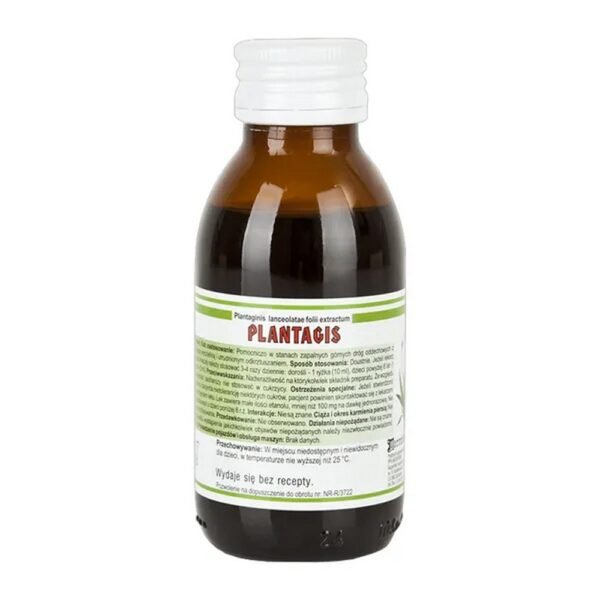 Plantain syrup is intended for the treatment of wet cough due to inflammation of the upper respiratory tract.
