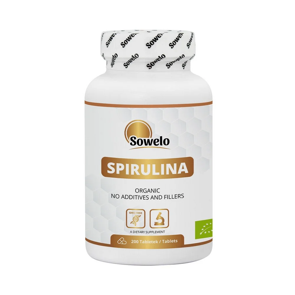 SOWELO,SOWELO SPIRULINA PURE ORGANIC TABLETS