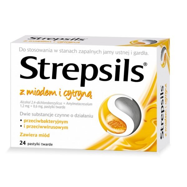 Strepsils with honey and lemon is a drug recommended for the treatment of flu and cold symptoms, inflammation of the mouth and throat caused by a viral or bacterial infection.