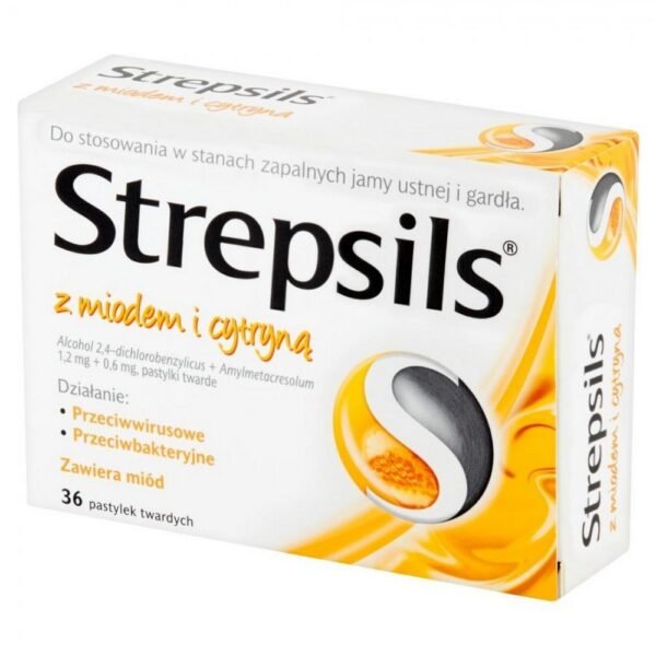 Strepsils with honey and lemon is a drug recommended for the treatment of flu and cold symptoms, inflammation of the mouth and throat caused by a viral or bacterial infection.