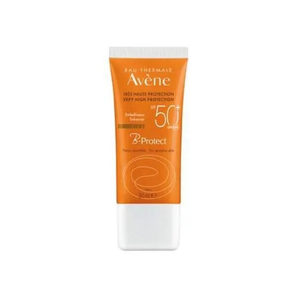Avene Sun B-Protect cream SPF50+ is a cosmetic product containing broad protection against UVB-UVA radiation.