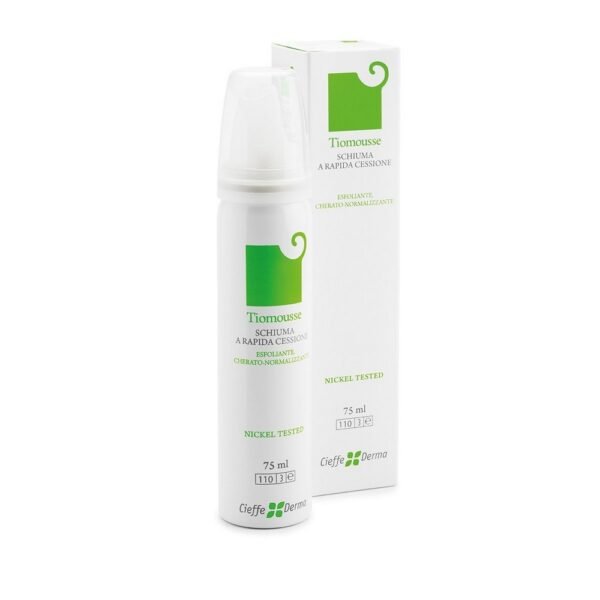Thiomuss foam is indicated for the care of very dry skin. returns moisture to the skin and restores the hydrolipid film.