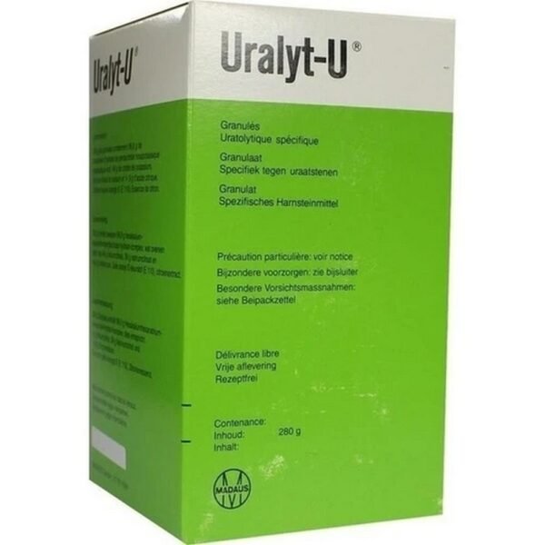 The preparation is an alkali citrate, urolithiasis agent.