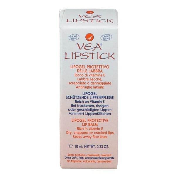 This is a lip stick with vitamin E that has a moisturizing, protective and soothing effect on dry and chapped lips.