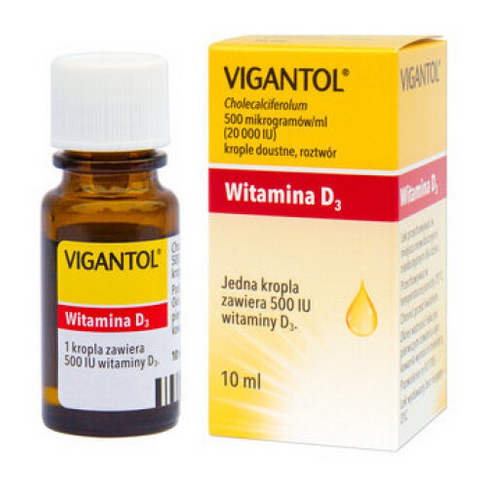 vigantol 20000 iu vitamin d3 oral drops 10 ml Вигантол – в одной капле содержится 500 МЕ витамина Д3.