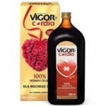 Vigor+ Cardio is a dietary supplement containing vitamins, iron and natural hawthorn fruit extract.