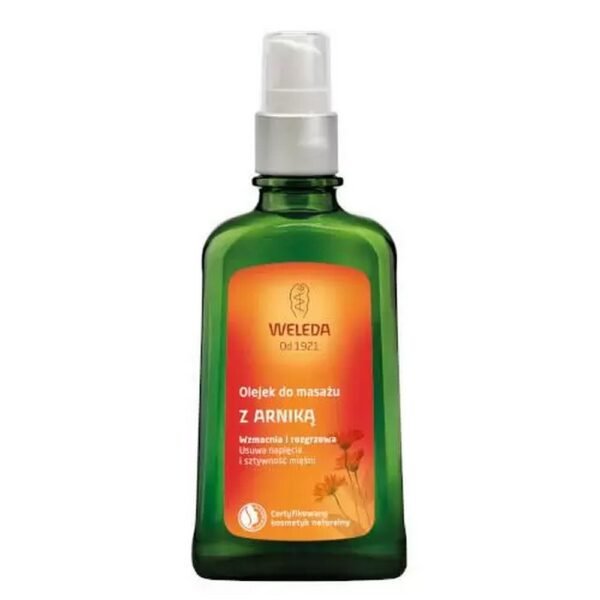 Arnica massage oil is the essence of effective plant ingredients.