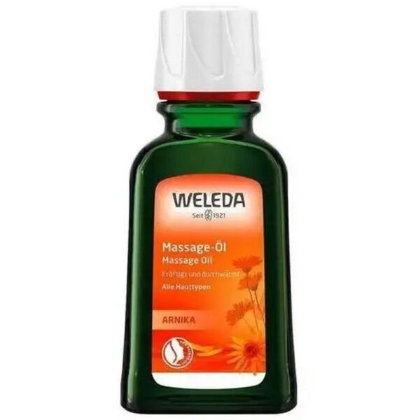 Arnica massage oil is the essence of effective plant ingredients.