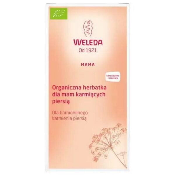 Delicious organic tea for breastfeeding mothers.