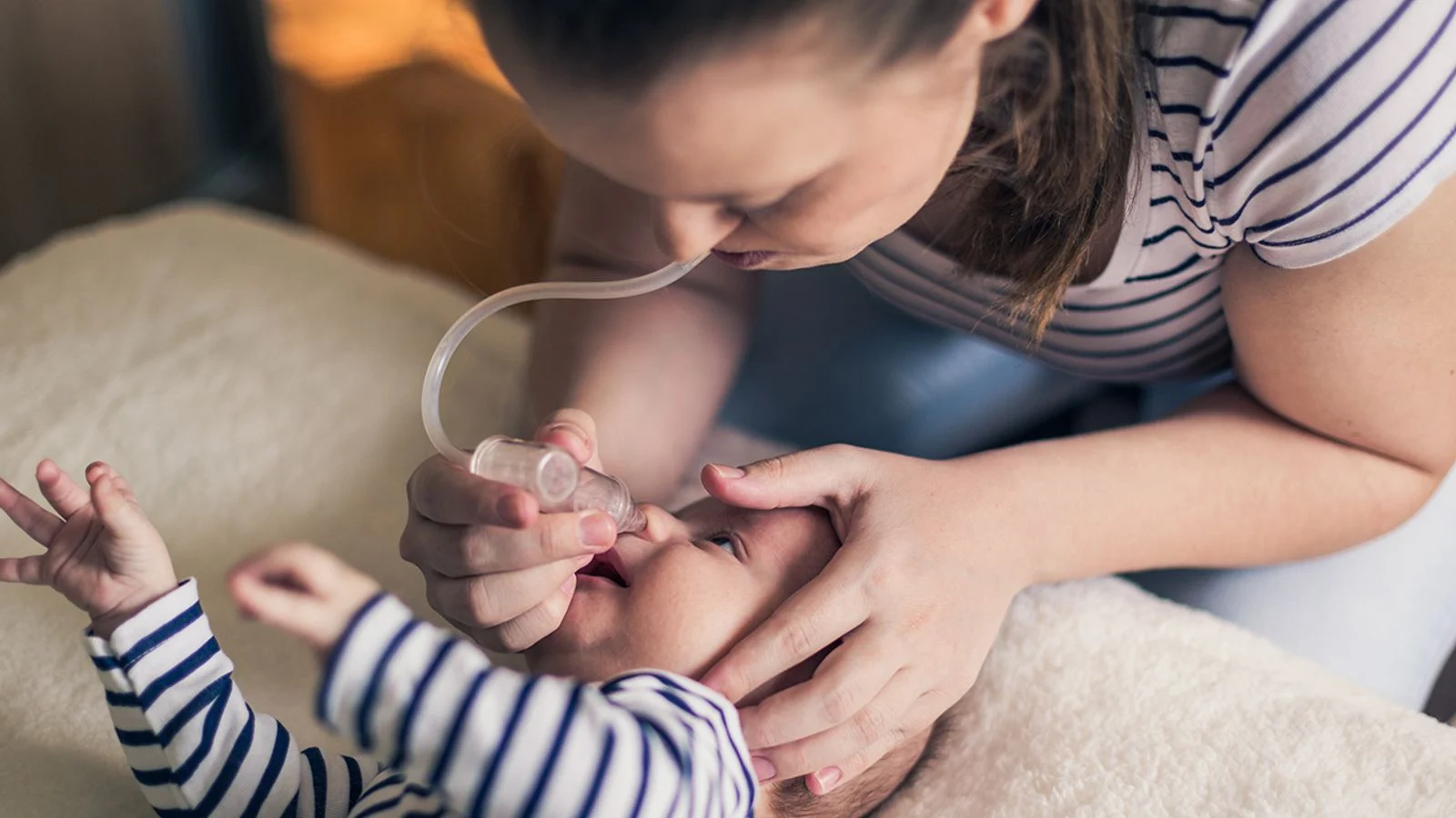 When is a nasal aspirator needed