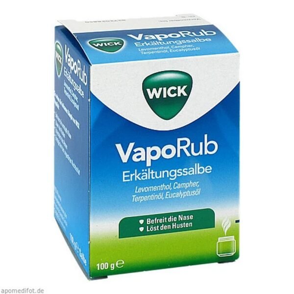 The medicine is a cold ointment for rubbing and/or inhalation.