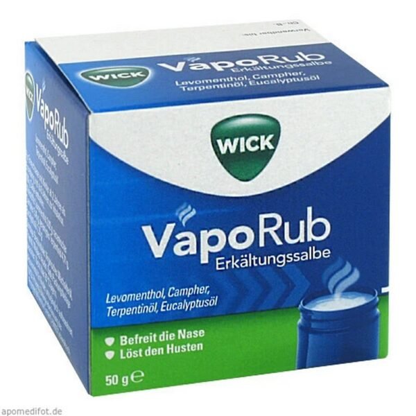 The medicine is a cold ointment for rubbing and/or inhalation.