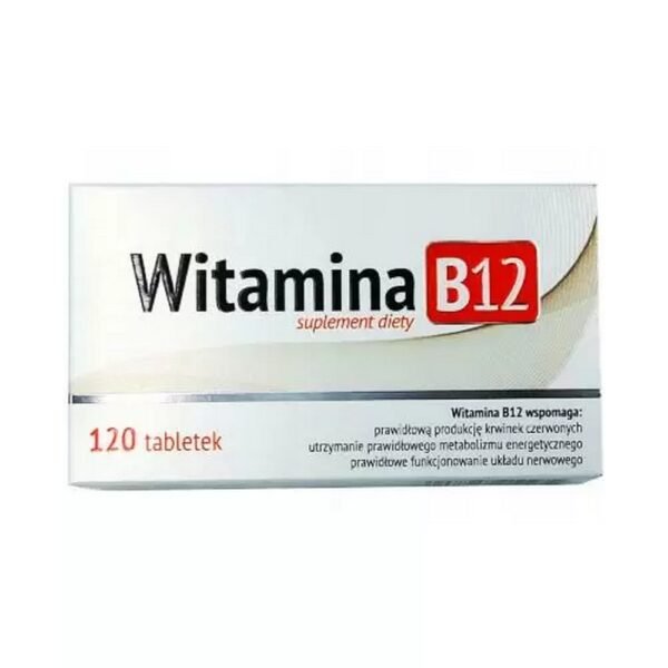 Alg Pharma Vitamin B12 - a dietary supplement containing vitamin B12 in the form of methylcobalamin. The product is intended for adults.