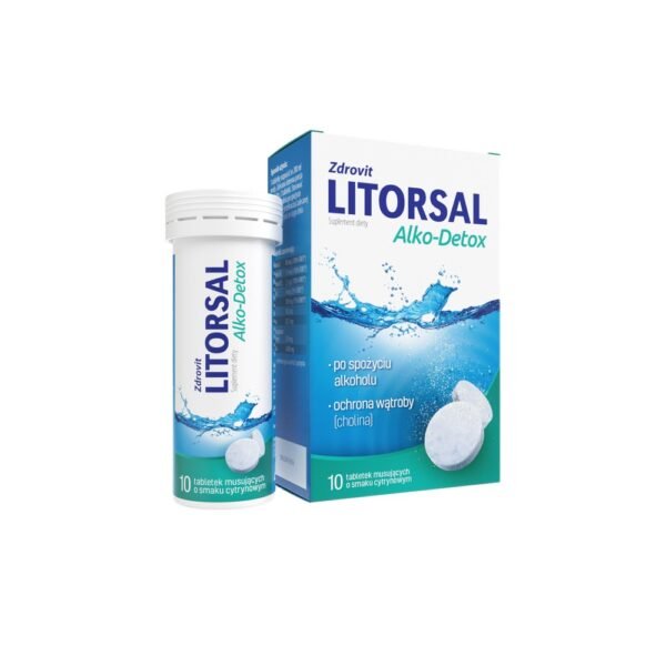 Litorsal Alco-Detox is a drug intended for adults and used after drinking alcohol.